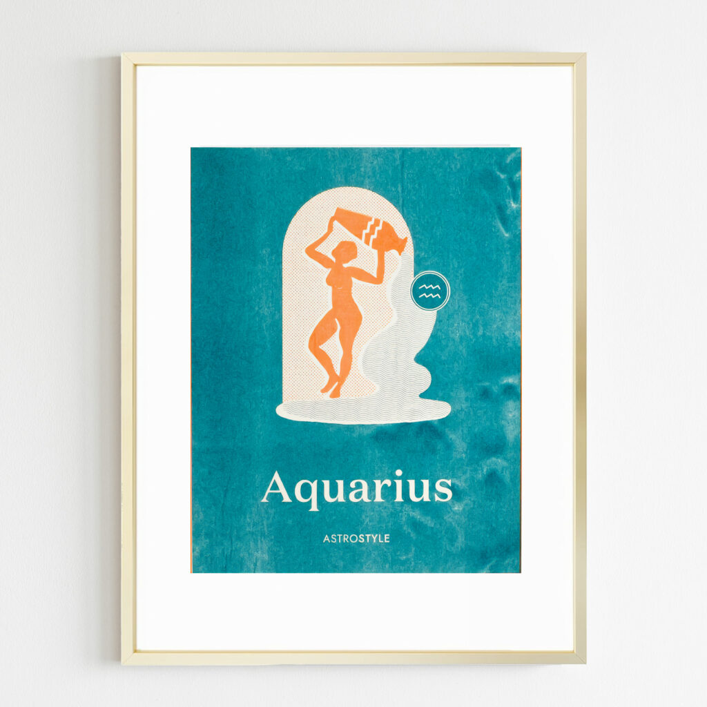 Aquarius-Gold-Frame