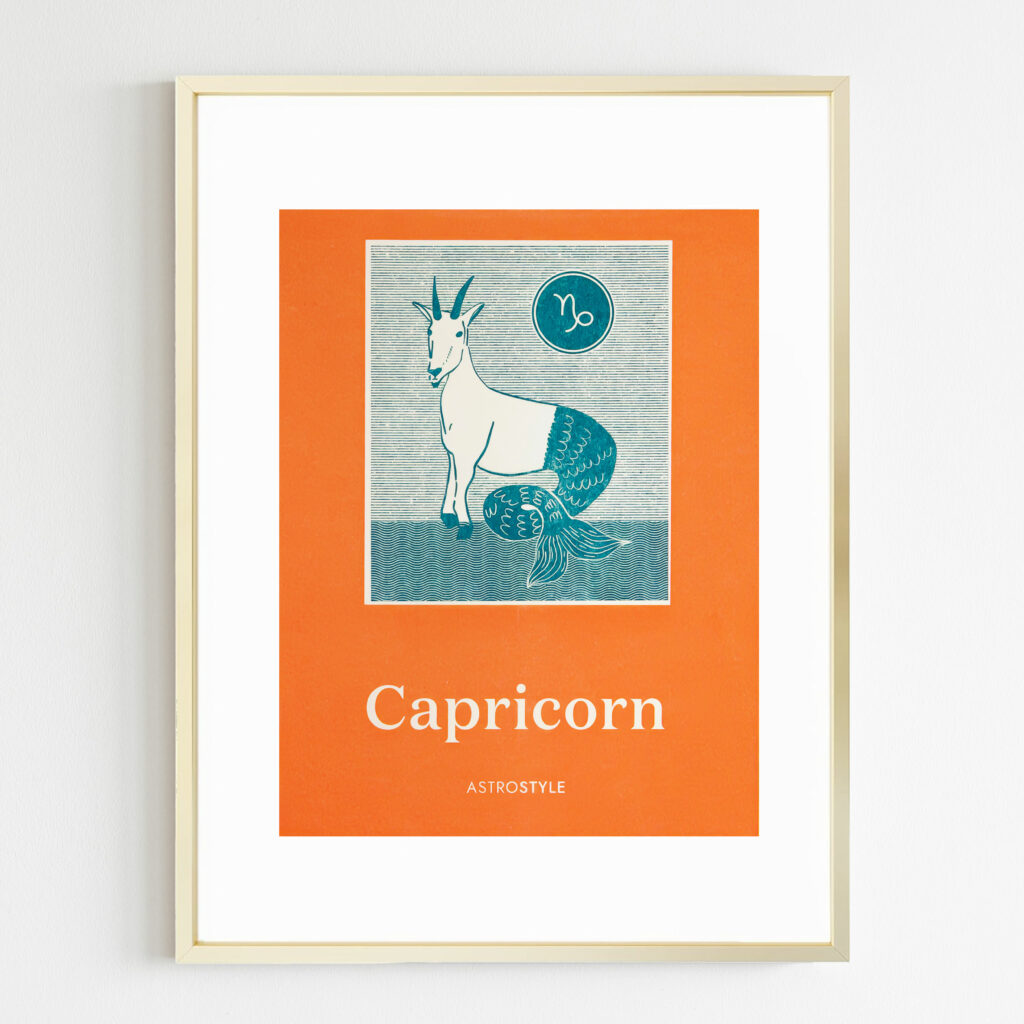 Capricorn-Gold-Frame