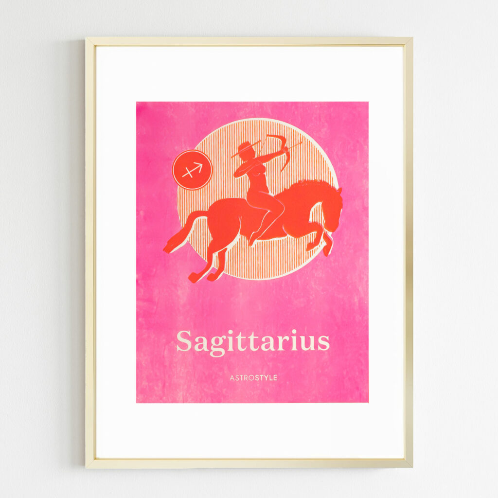 Sagittarius-Gold-Frame