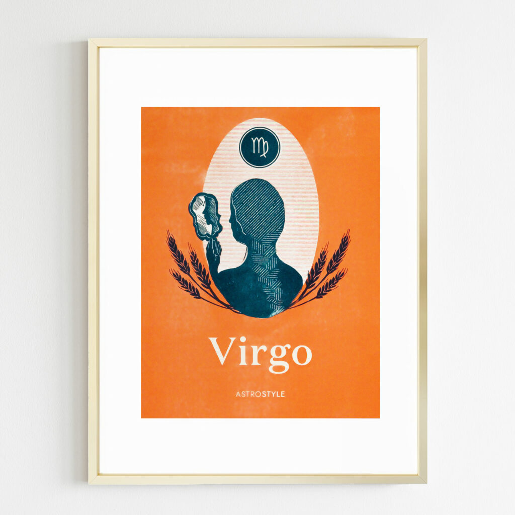 Virgo-Gold-Frame