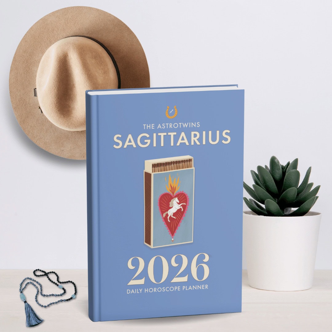 Sagittarius 2026 Daily Horoscope Planner - The AstroTwins Shop | Galaxy