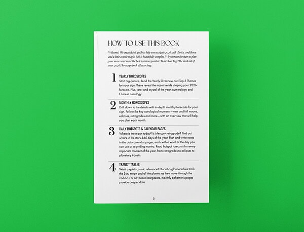 2026 Daily Horoscope Planners - Image 3