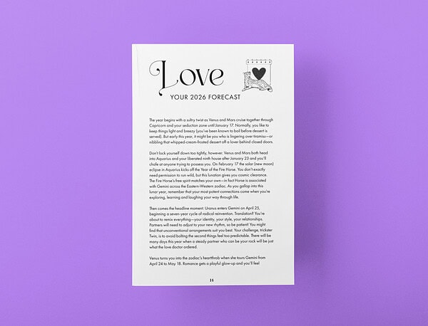 2026 Daily Horoscope Planners - Image 4