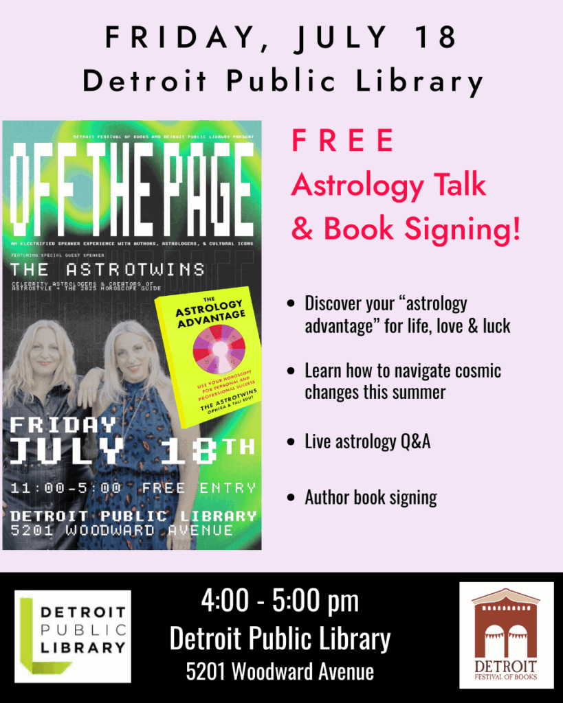 Detroit Public Library Bookfest AstroTwins