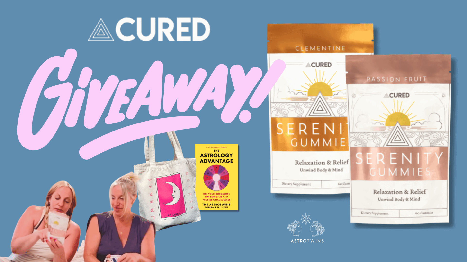 Cured X AstroTwins Giveaway