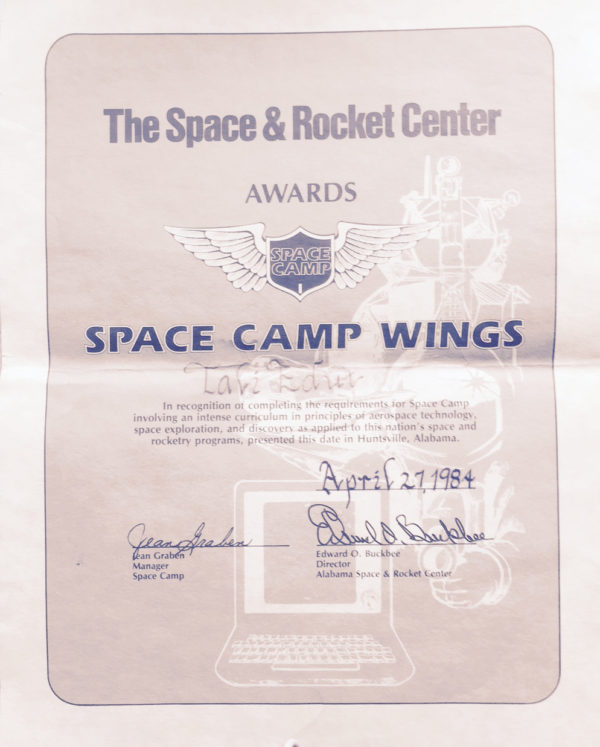 space camp wings