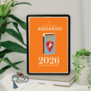 Aquarius 2026 Daily Horoscope Planner (PDF)