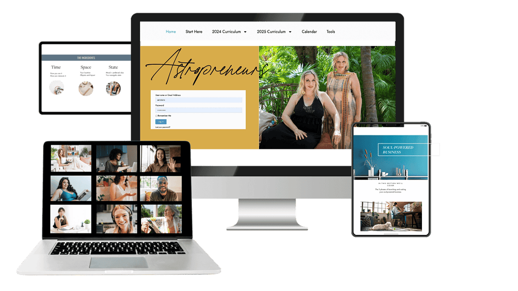 Astropreneurs Mockup